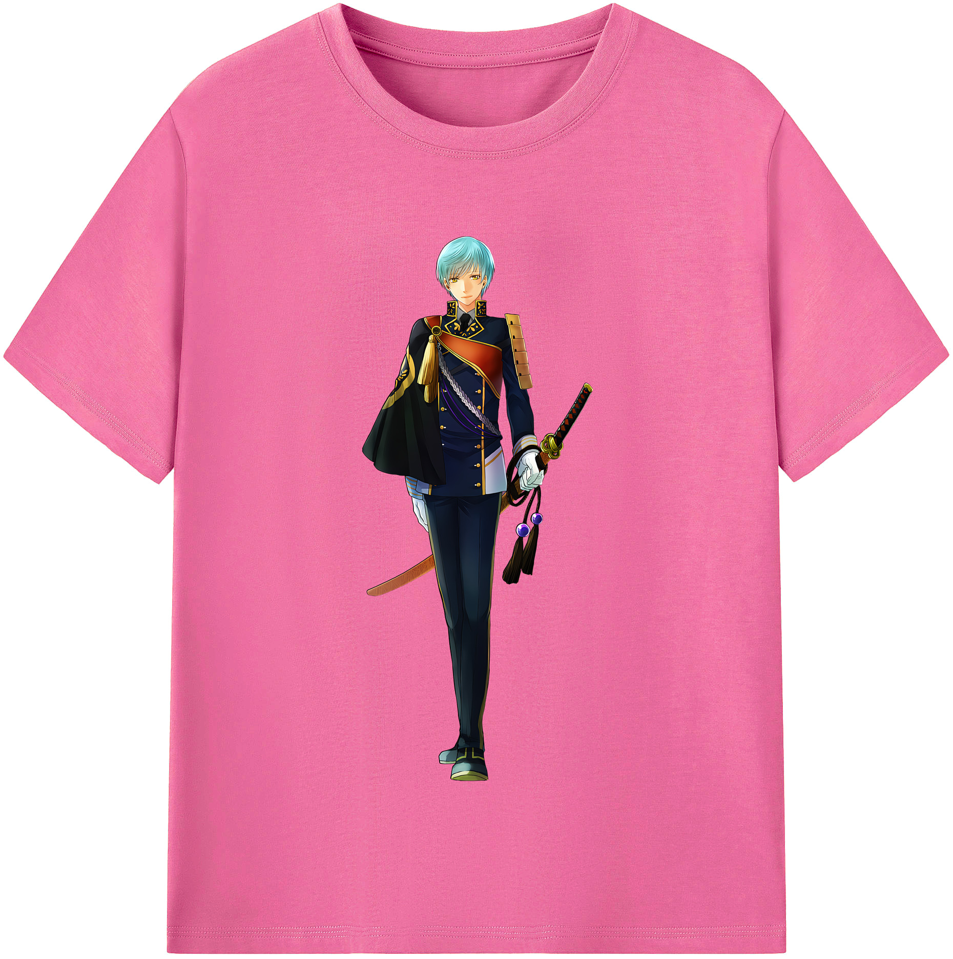 （画像用） 刀剣乱舞 Touken Ranbu レディースカジュアルプリントTシャツ（綿100％）